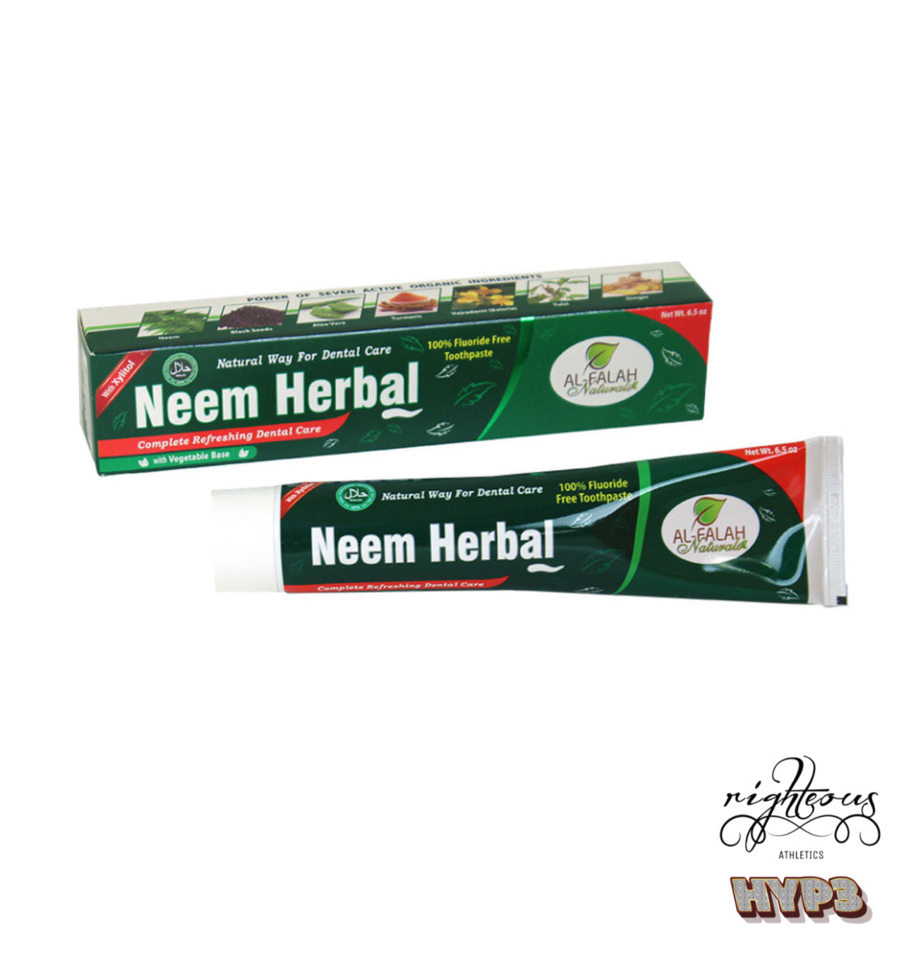 Neem Herbal Toothpaste Righteous Athletics Nutrition